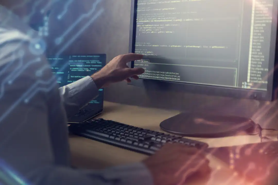 Moderne Geschäftswelt und digitale Präsenz